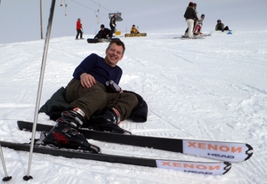 Skiing in Skagafjordur North Iceland