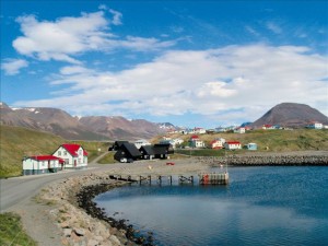 Immigration Center at Hofsos near Varmahlid