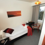 single room at hotel varmahlid skagafjordur north icelan