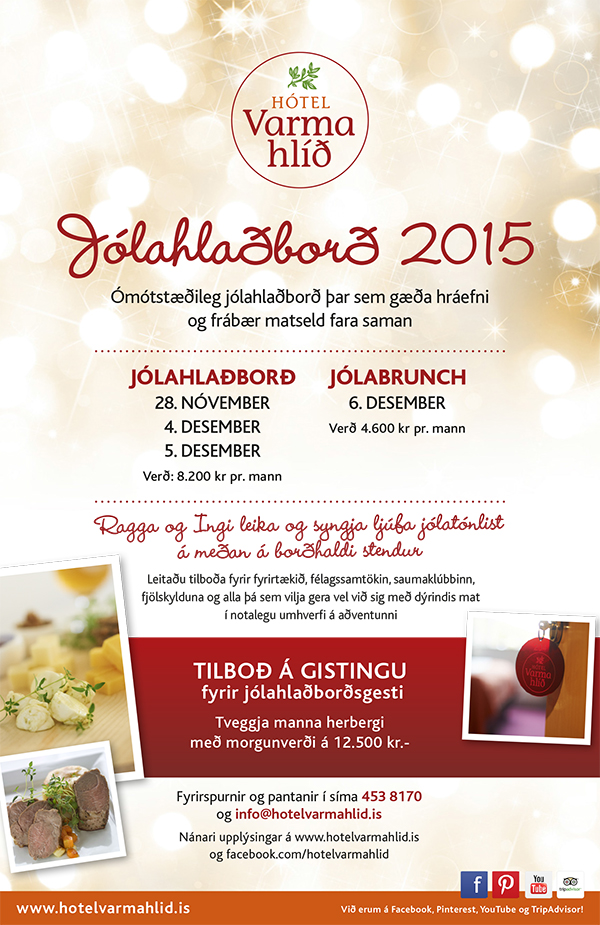 Jólahlaðborð 2015